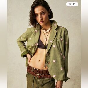 FP Cali Printed Blazer